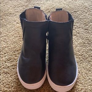 Zara Black Zip Up Sneakers